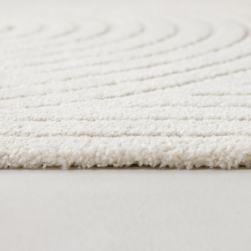 Tapis crème Ayjah, Rectangle 7 pi 10 po x 10 pi