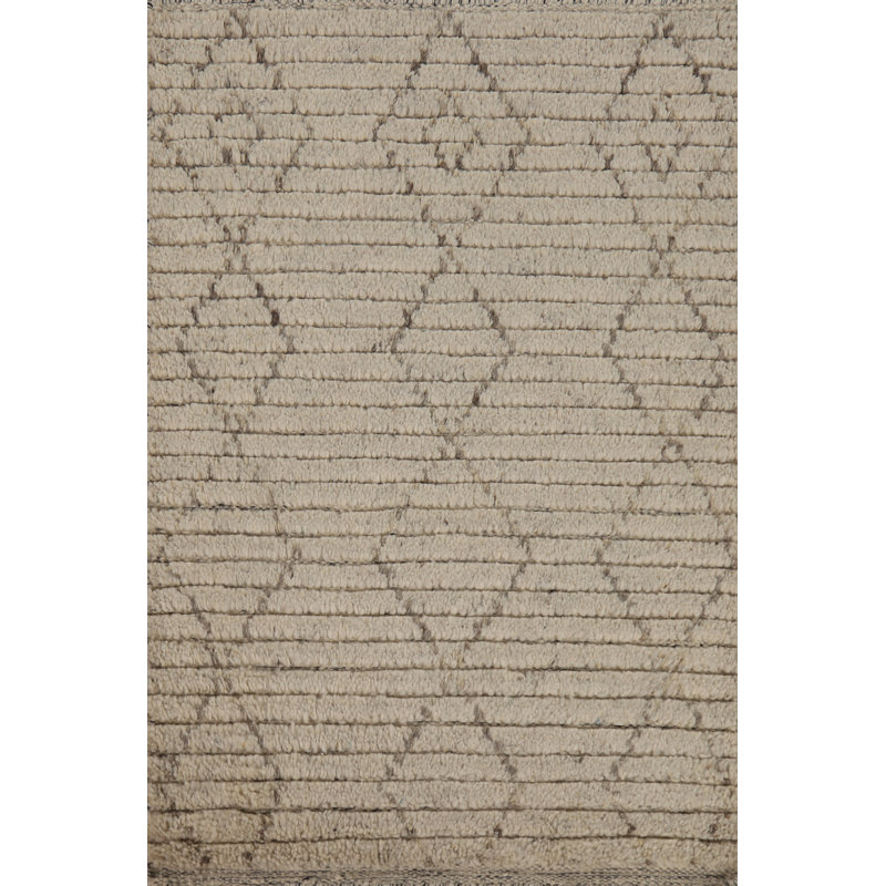 Thick Wool Handmade Moroccan Indian Rug 2x3