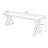 Nut-brown Rectangular Solid Wood desk-630206132