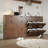 24 Pair Shoe Storage Cabinet With 2 Drawers-481476704