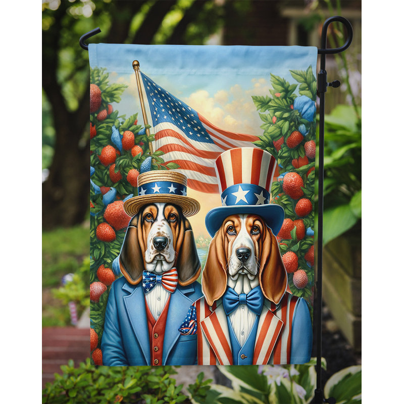 Drapeau All American Garden, Basset hound