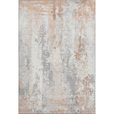 Premium Machine Washable Stallings AMF1848 Abstract Rug
