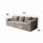Canapé-lit 71 po, causeuse en velours côtelé sans siège avec sièges profonds, canapé à 2 places avec 3 coussins et poches latérales pour la chambre à coucher, le bureau, aucun assemblage requis-1956418599