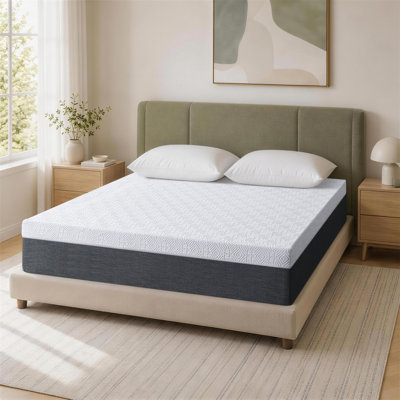 Alwyn Home Full / Double Medium = Side, Back & Stomach Sleepers Memory Foam Mattress