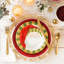 Old St. Nick Handmade Earthenware Salad/Dessert Plate