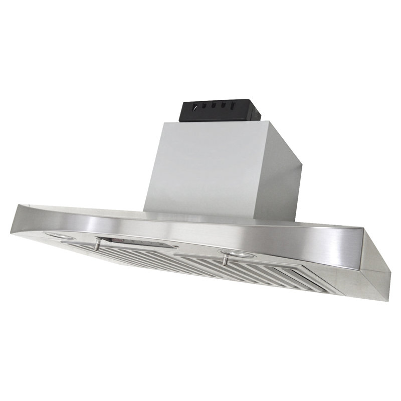Kobe Range Hoods 35.75 " W Stainless Steel 700 CFM Ducted (Vented) Under Cabinet Range Hood with Baffle Filter