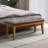 Anteaus Polyester Upholstered Bench-516910051