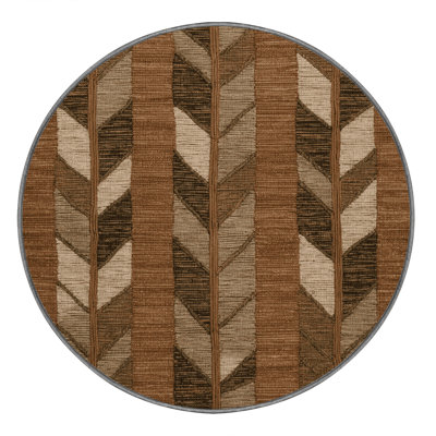 Washable Earthnut Pea Vegetables Area Rug