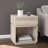 End Table with Storage and Built-In Outlets
