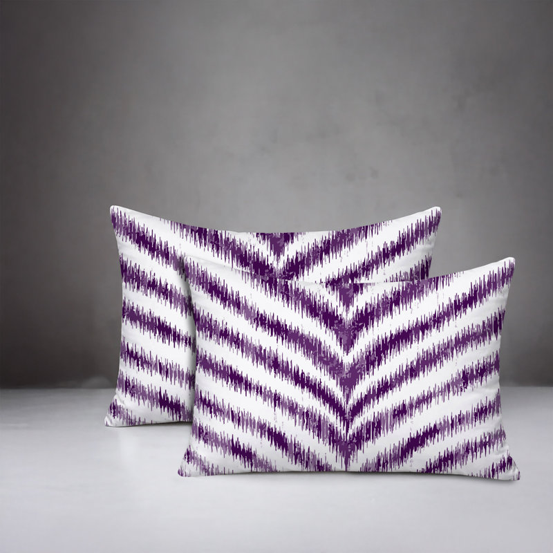 Coussin intérieur / extérieur Scaro, 20x14, Purple