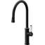 Davoli Pull-Down Kitchen Faucet with Button Sprayer - High Arc Spout-681292560