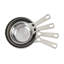 Le Creuset Stainless Steel Batch Baking Measuring Cups - Set of 4