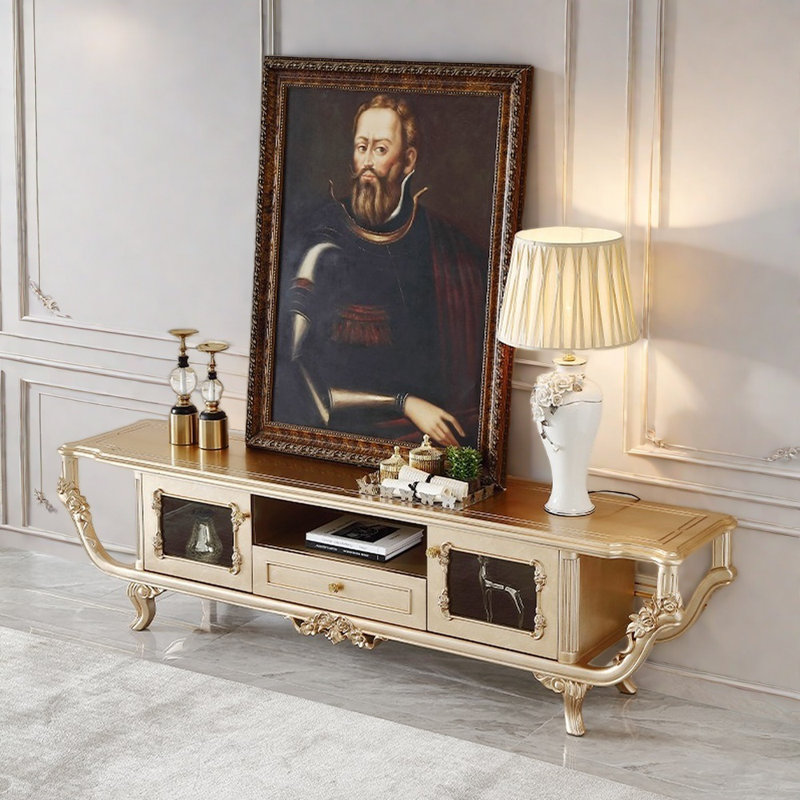 Meuble télé style français de luxe léger