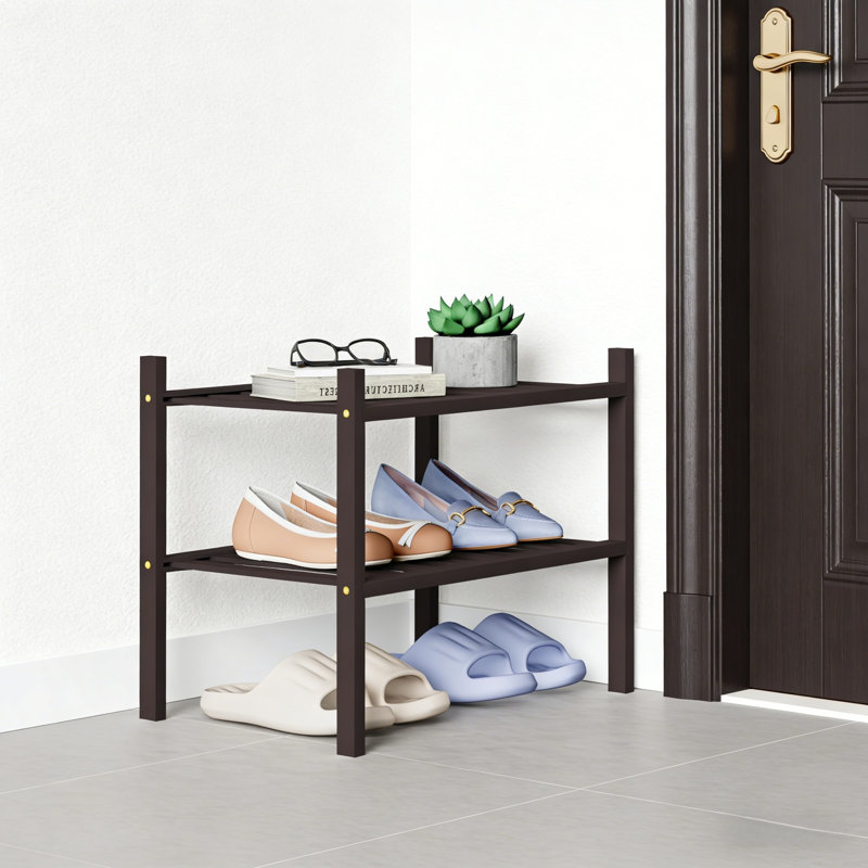 Bamboo Shoe Rack