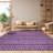 Christa Geometric Fuchsia/Navy Area Rug-298407535