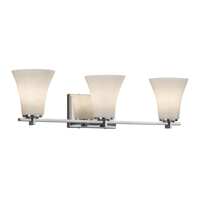 Arkham 3 - Light Dimmable LED Bath Bar, Polished Chrome