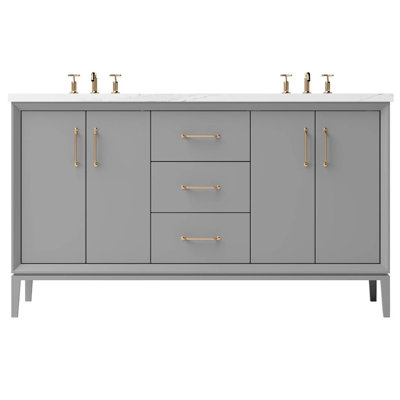 Meuble-lavabo double Alexandra