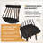 26" Swivel Upholstered Counter Height Bar Stools-231509943