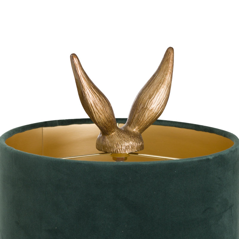 Gadson Resin Novelty Lamp, Gold/Green