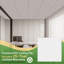 Carreau de plafond décoratif lisse 12 pi. 2 pi. X 2 pi. Fasarxiu 12 pi.-97962570