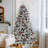 7' Lighted Pine Christmas Tree