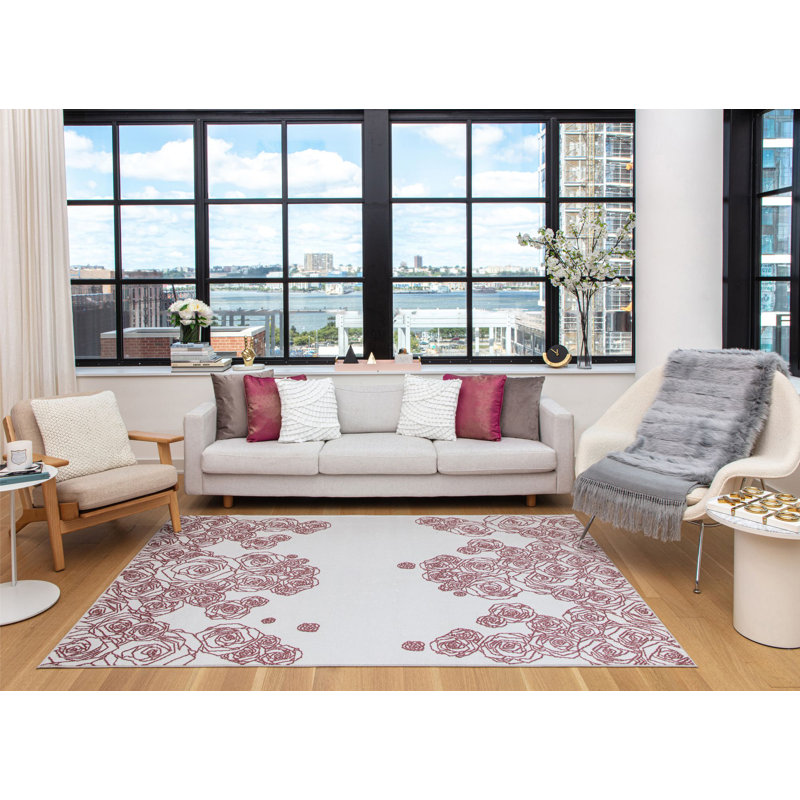 Vera Floral Spring Beauty Area Rug, Rectangle 2' x 4'