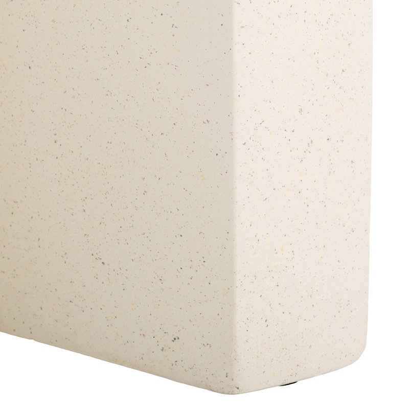 Table d'appoint Aldrich, Blanc