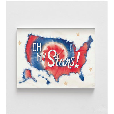 Oh My Stars Wall Print, Framed United States Prints, USA Wall Art, Geographical Art Print,Patriotic Art Prints,USA Map Print,Framed Wall Art