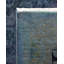Tapis bleu marine / noir en laine noué à la main de conception unique des années 2000 de 12 pi x 14 pi 9 po Divisadero