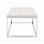 Table basse à base ouverte