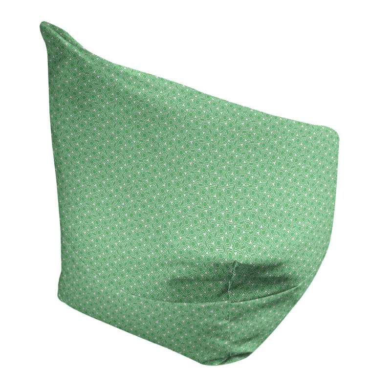 Sac de pois Leffel, Pouf fauteuil, H 38 po x l 42 po x P 29 po, Vert forêt