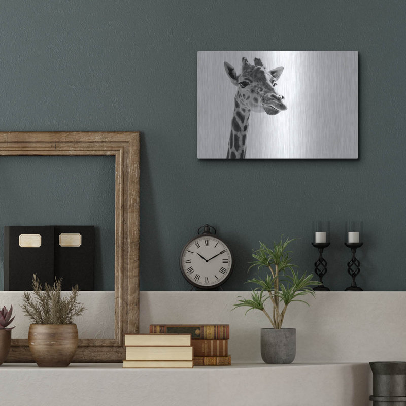 «Giraffe Expressionism» par SD Smart, H 12 po x l 16 po