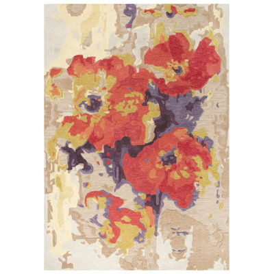 Gaye Wool Abstract Indoor Rug