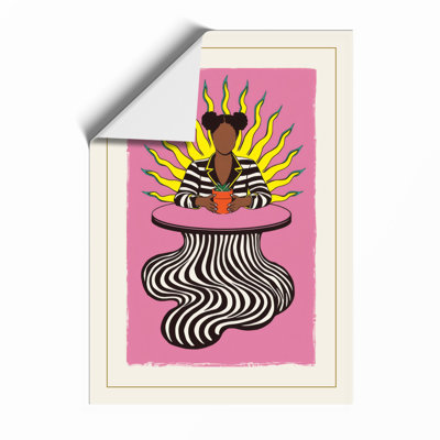 Crowned In Radiance Art Deco - Print