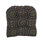 Coussin de chaise de salle à manger capitonné intérieur / extérieur