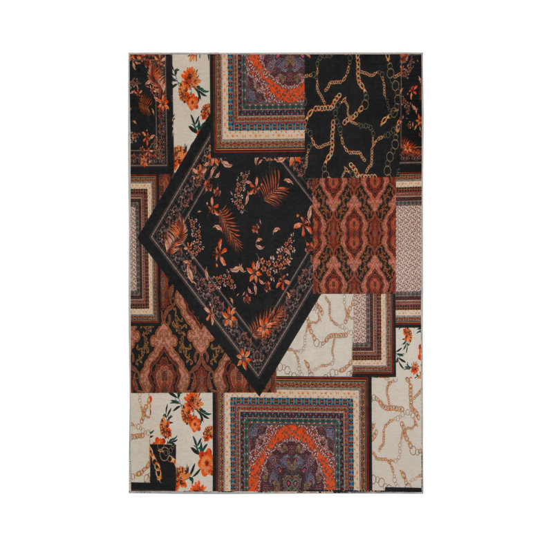 Premium Hall Carpet, 3D Digital Printed, 39.4 x 59.1 Inches | 100% Polyester, Antibacterial, Non-Slip Underside | Pile Height: 0.04 Inches, Machine Washable, Ideal for Living Room & Entryway Decor