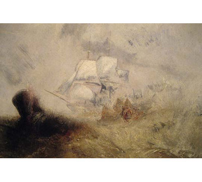The whale ship-impression