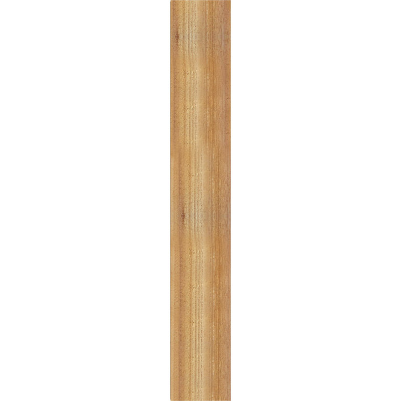 Artisan traditionnel en bois rustique, Cèdre rouge de l'Ouest de 6 po (sciage brut), P 36 po x H 40 po