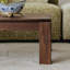 Table basse moderne en noyer massif-110509456