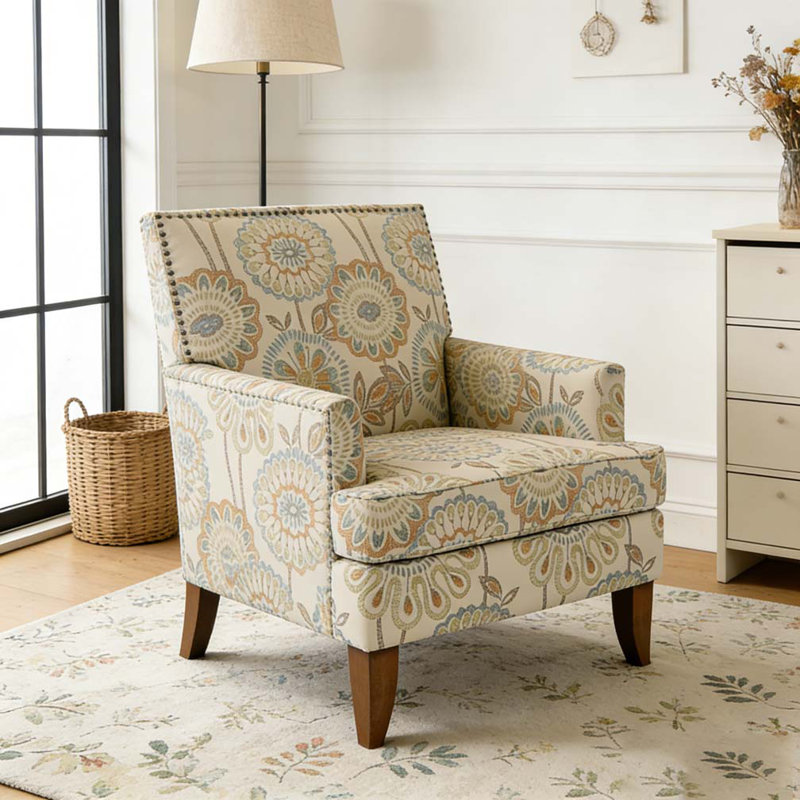 Chaises d'appoint en tissu