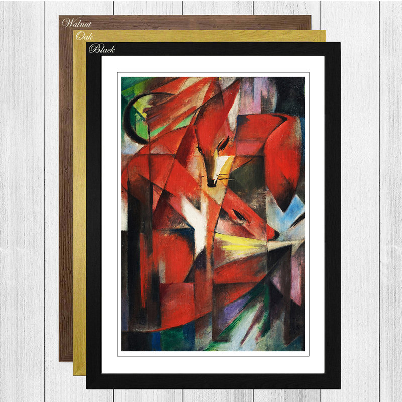 Single Picture Frame Painting, Black