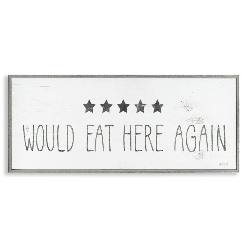 «Five Stars Kitchen Art» par Cindy Jacobs, Estampe numérique Farmhouse, H 10 po x l 24 po