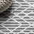Diaundra High-Low Pile Moroccan Diamond Modern Black/Ivory Indoor/Outdoor Rug-397922223
