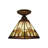 Graeme Glass Semi Flush Mount