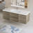 Floating Bathroom Vanity With Single Sink-354861094