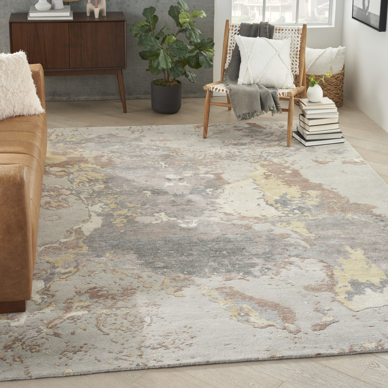 Tapis d'intérieur moderne Nourison Tinita, Rectangle 3 pi 9 po x 5 pi 9 po