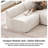 86.8" Upholstered Sectional Modern Chenille Modular Sofa Compression L Shaped Sofa-1577333293