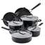 Kitchenaid 10 Piece Hard Anodized Nonstick Pots snd Pans Cookware Set