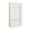 Étagère murale en bois massif 3 pièces avec tablettes réglables