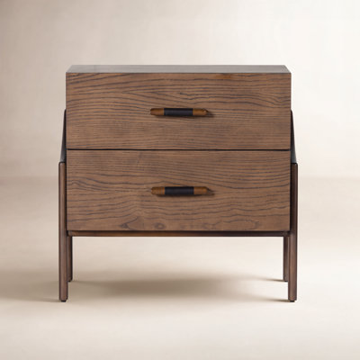 Linnell 26'' W Solid Wood Nightstand